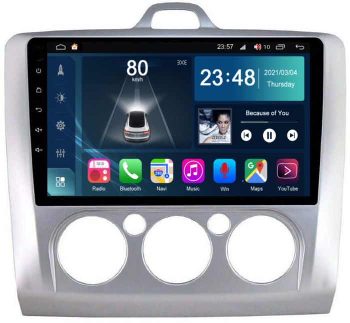 Штатна магнітола Torssen Ford Focus 05-11 conditioner F9232 4G Carplay