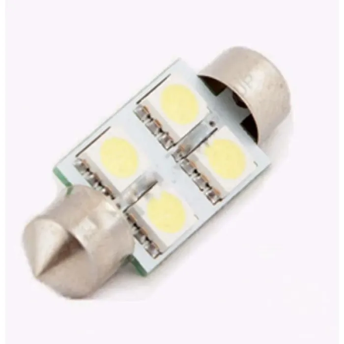 Лампа авто 24V T11X36 4SMD . SV8.5 AG (Alpha Global) (AG 40176)