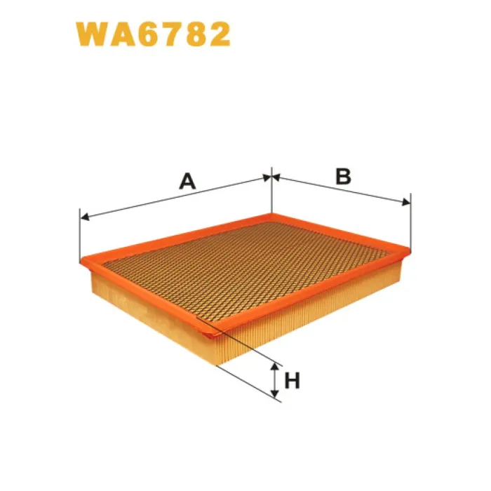 Фільтр повітря Fiat Croma II; Opel Signum, Vectra C; Vauxhall Signum, Vectra MK2 Wix Filters (WA6782)