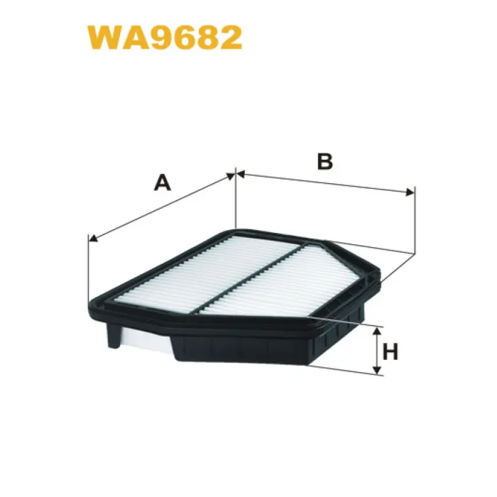 Фільтр повітря Chevrolet Europe (GM) Captiva; Opel Antara; Vauxhall Antara Wix Filters (WA9682)