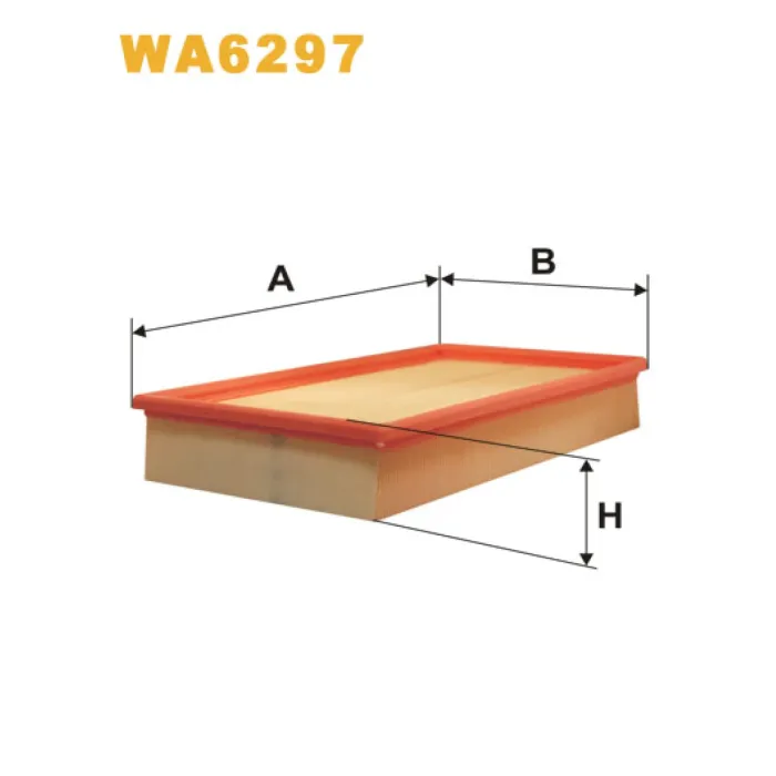 Фільтр повітря Mercedes E (W/S210) Wix Filters (WA6297)
