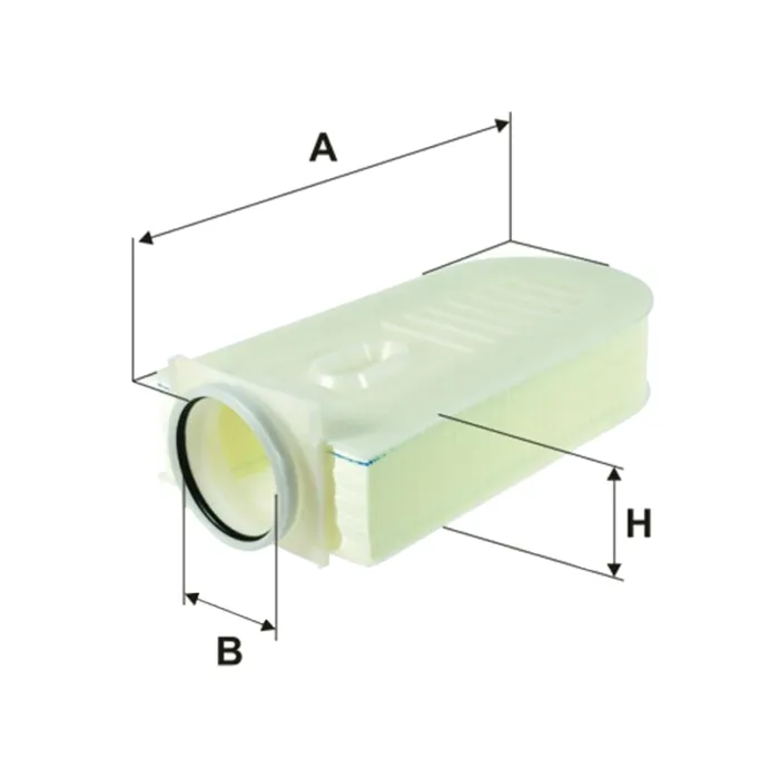 Фільтр повітря Mercedes C (W204), S (W221), SLK (R172), ML (W166) Wix Filters (WA9765)