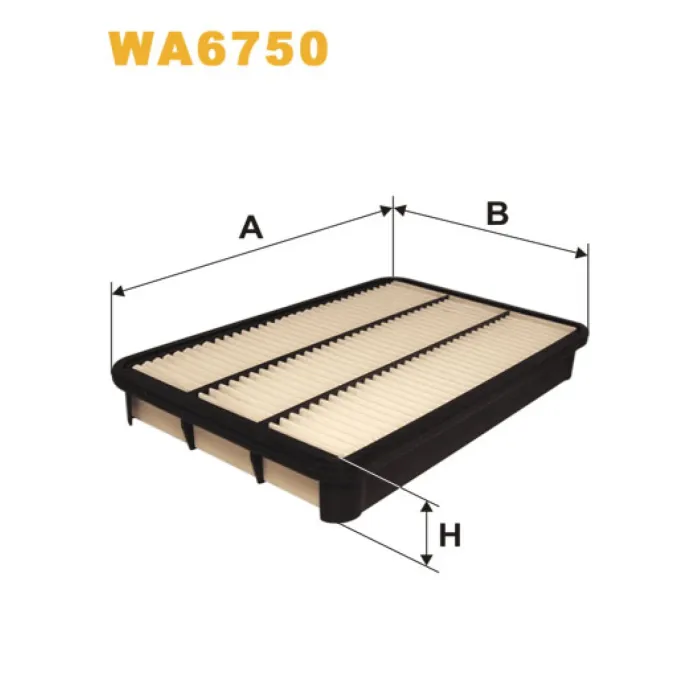 Фільтр повітря Opel Frontera B; Vauxhall Frontera B Wix Filters (WA6750)