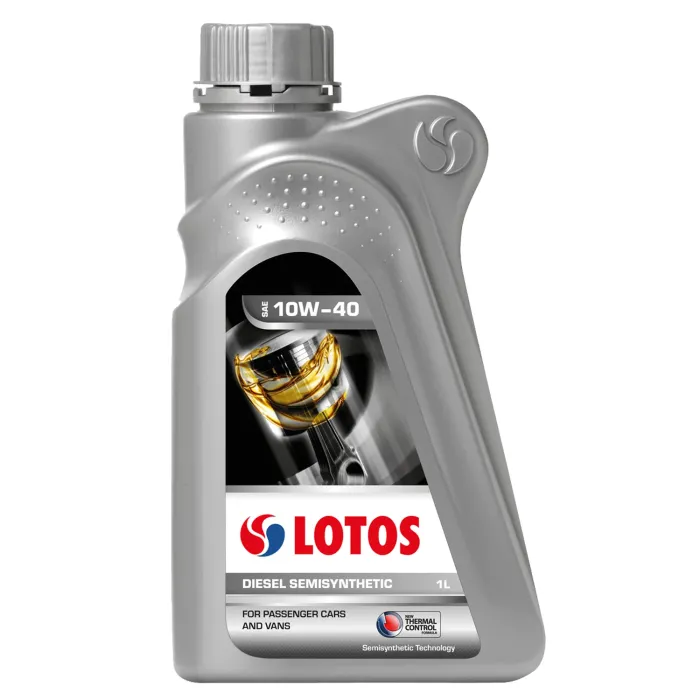 Олива моторна LOTOS Semisynthetic Diesel CF 10W-40 1 л (WF-K100N40-0H0)