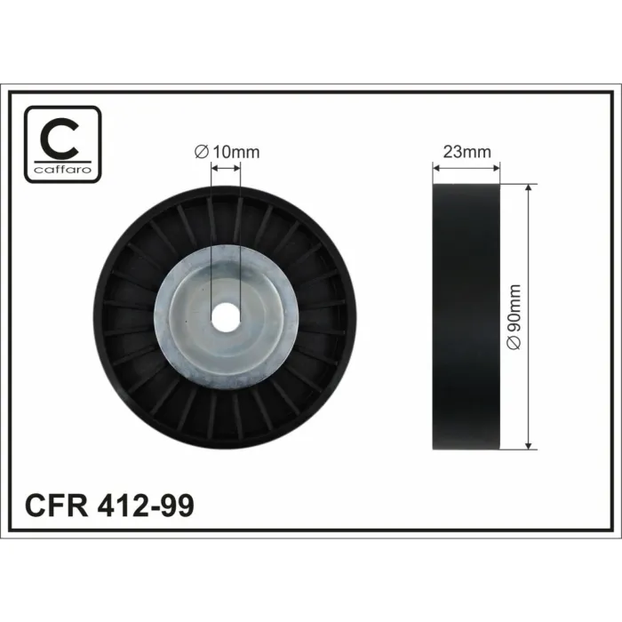 Ролик натяжний CAFFARO (412-99)