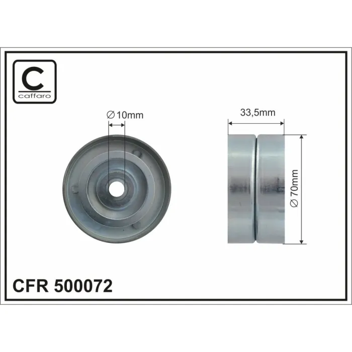 Ролик натяжний CAFFARO (500072)