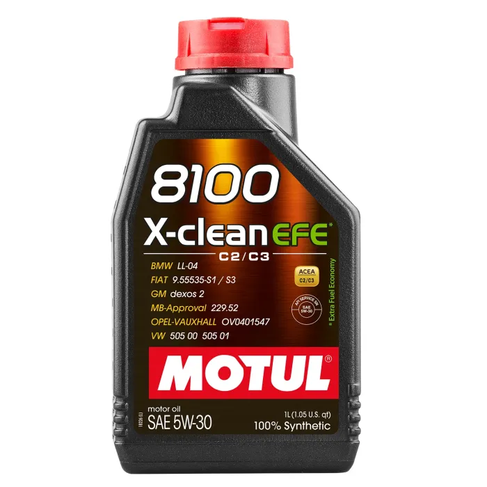 Олива моторна MOTUL 8100 X-сlean EFE 5W-30 1 л (109470)