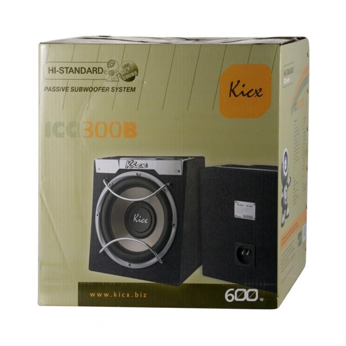 Сабвуфер Kicx ICQ-300 B