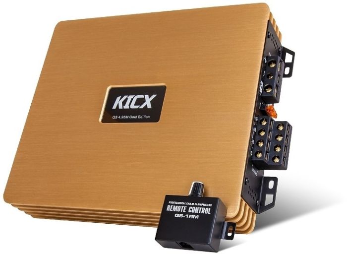 Усилитель Kicx QS 4.95M Gold Edition