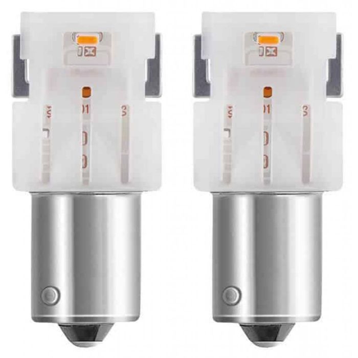 Комплект светодиодных ламп OSRAM 7507DYP-02B PY21W 12V BAU15s Amber 2pcs. blister