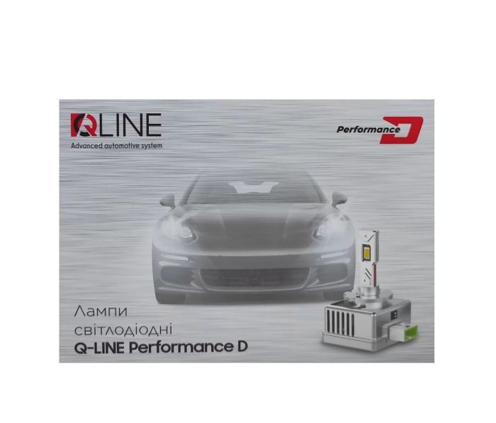 Лампи світлодіодні Qline Performance D1S 90W Canbus 9000Lm 6000K (2шт)