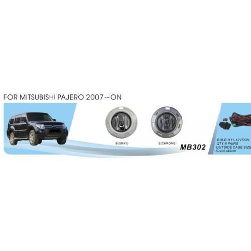 Фари дод. модель Mitsubishi Pajero 2007-09/MB-302B/H11-12V55W/ел.проводка (MB-302B)