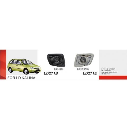 Фари дод. модель LADA/Калина 1117-19/LD-271B/H3-12V55W (LD-271B-Black)