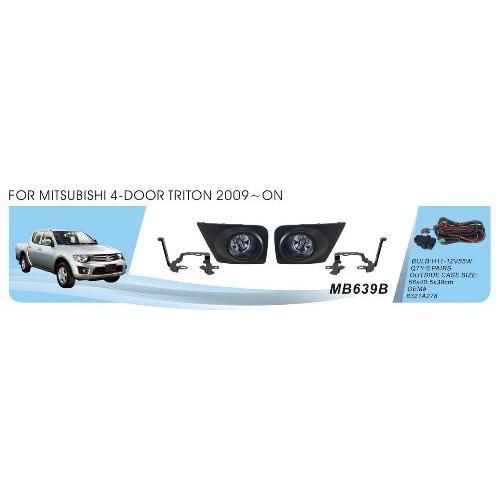 Фари дод. модель Mitsubishi Triton/L200 2009-13/MB-639B/H11-12V55W/ел.проводка (MB-639B)