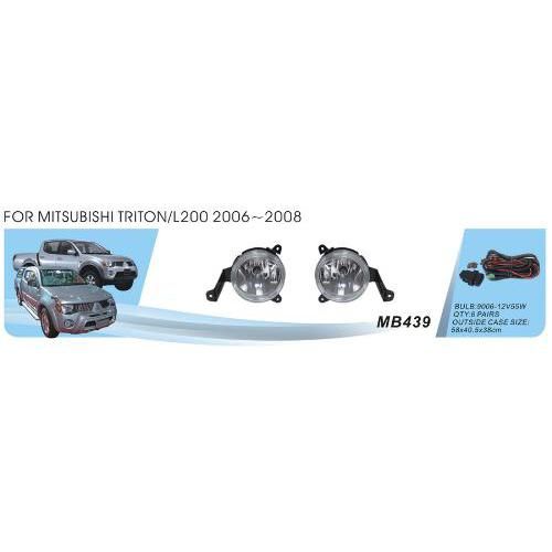 Фари дод. модель Mitsubishi Triton/L200 2006/MB-439/HB4(9006)-12V51W/ел.проводка (MB-439)