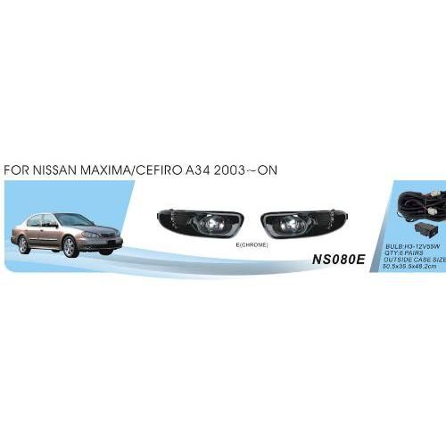 Фари дод. модель Nissan Maxima/Cefiro A33 2000-04/NS-080E/H3-12V55W/ел.проводка (NS-080E)