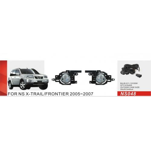 Фари дод. модель Nissan X-Trail 2005-2007/NS-048/H11-12V55W/ел.проводка