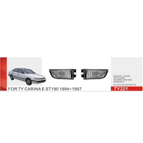 Фари дод. модель Toyota Carina E/ST190 1994-97/TY-321/H3-12V55W (TY-321)