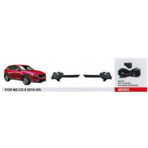 Фари дод. модель Mazda CX-5 2018-/MZ-992L/LED-10W/ел.проводка (MZ-992-LED)