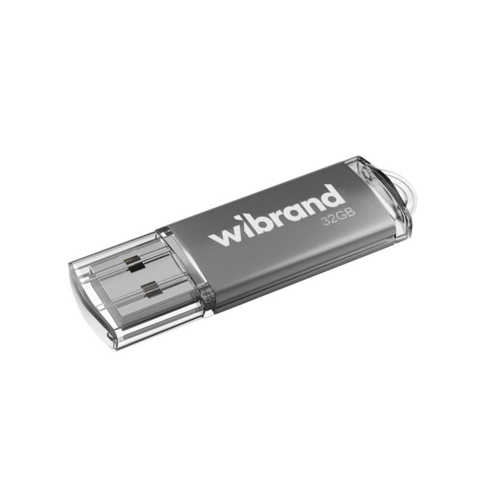 Флеш накопичувач WIBRAND USB 2.0 COUGAR 32GB SILVER