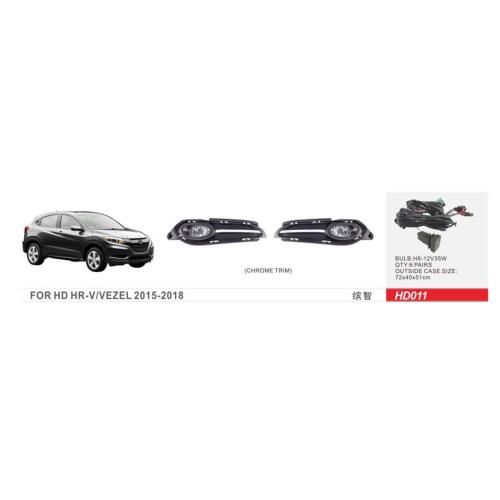 Фари дод. модель Honda HR-V/2015-/HD-011/H8-12V35W/ел.проводка (HD-011)