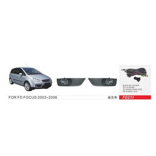 Фари дод. модель Ford Focus 2003-06/FD-211/H8-12V35W/eл.проводка (FD-211)