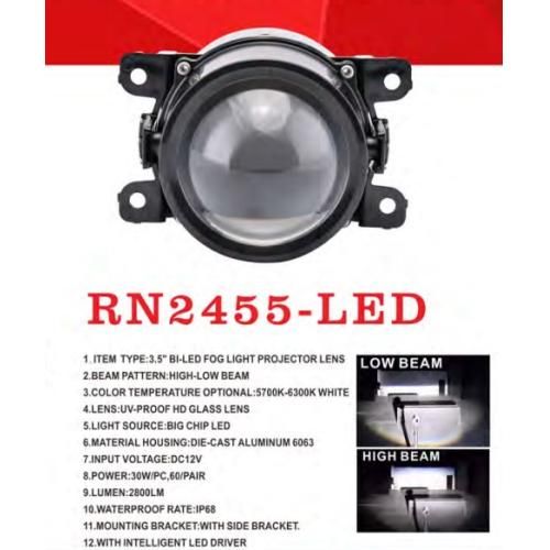 Фари дод. модель Renault/HD/NS/MB/SZ Cars/RN-2455L/LED-12V30W/High-Low/ел.проводка (RN-2455-LED H/L)