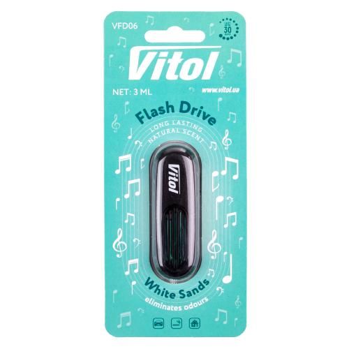 Освіжувач повітря Vitol Flash Drive White Sands