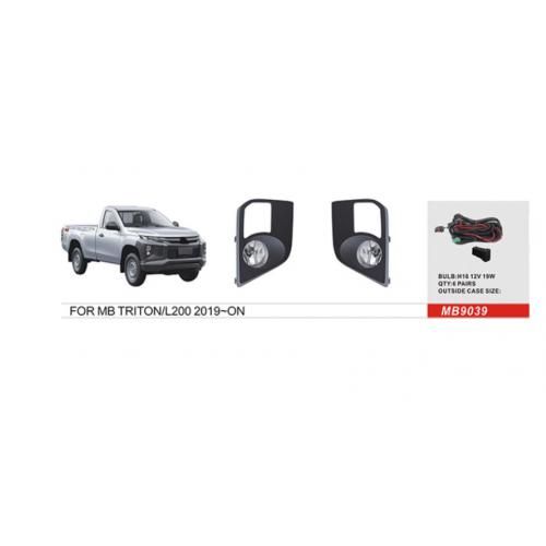 Фари дод. модель Mitsubishi Triton/L200/Pajero Sport 2018-/MB-9039/H16-12V19W/ел.проводка (MB-9039)