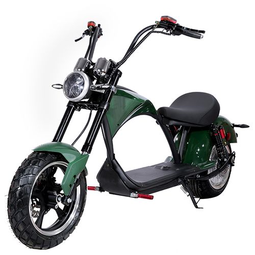 Електроскутер Chopper 3000W, 60V20Ah, Green (r804-m3/3000Gn)