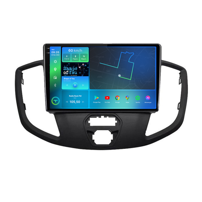 Штатна магнітола 2K Torssen Ford Transit 2020+ USA F9432 4G Carplay DSP