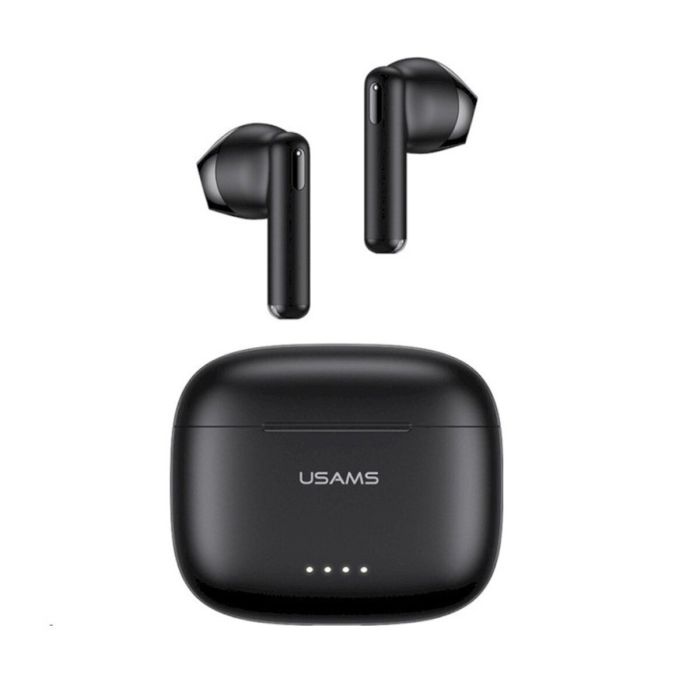 НАВУШНИКИ USAMS US14 DUAL-MIC ENC EARBUDS--US SERIES BT 5.3 BLACK