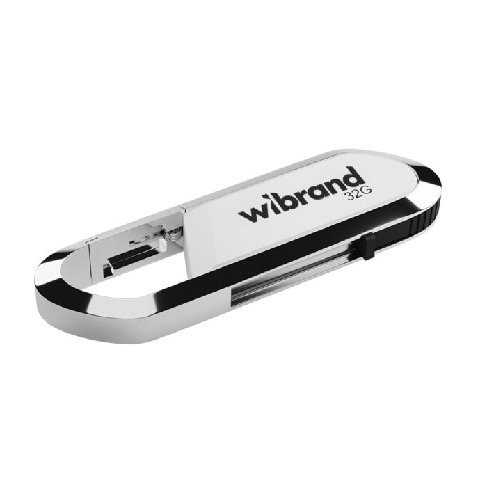 Флеш накопичувач WIBRAND USB 2.0 ALIGATOR 32GB WHITE