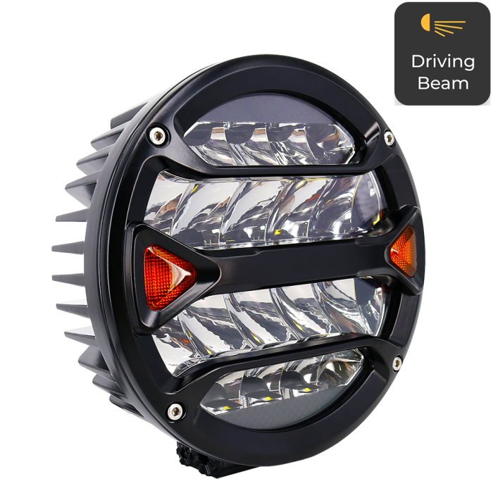 Автомобільна Led Фара DriveX WL R-102 DLX 7" DB+DRL 18L-90W