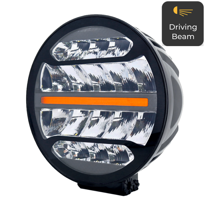 Автомобільна Led Фара DriveX WL R-104 DLX 7" SP+DRL 18L-90W